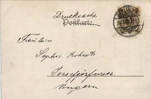 Berlin - Festbeleuchtung zum Empfang Kaiser Franz Josef -421692