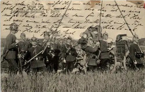 Berlin - Telegraphen Bataillon I -421698