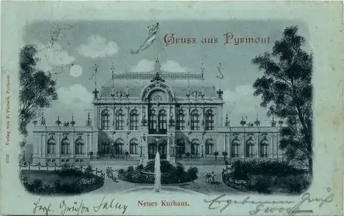 Gruss aus Pyrmont - Neues Kurhaus -421288