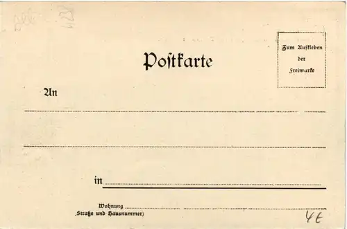 Berlin - Unser Kaiser an der Spitze der Fahnencompagnie -421464