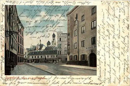 Rosenheim - Partie am Ludwigsplatz -420614