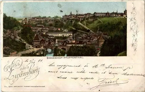 Gruss aus Luxembourg - Siegenhof-Pfaffenthal -42566