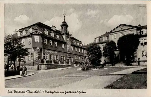 Bad Ilmenau - Marktplatz -42164