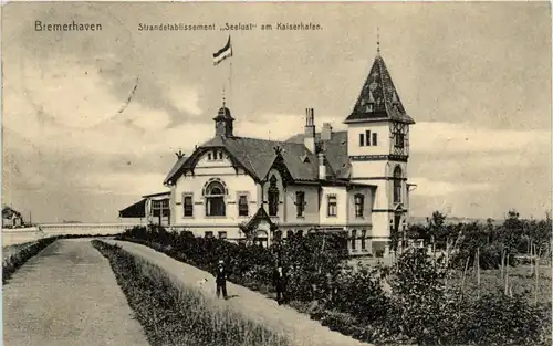 Bremerhaven - Strandetablissement Seelust -421906