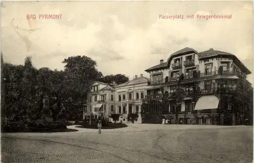 Bad Pyrmont - Kaiserplatz -421168