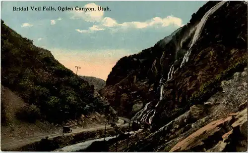 Ogden - Canyon - Bridal Veil Falls -43100