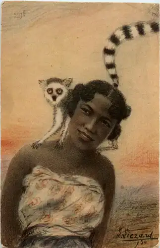 Exposition Coloniale de Paris 1931 - Madagascar - Künstler Liezard -42648