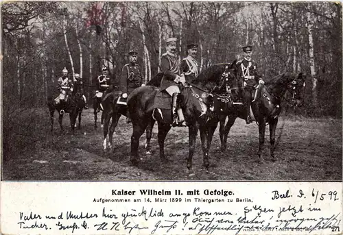 Berlin - Thiergarten - Kaiser Wilhelm II -421386