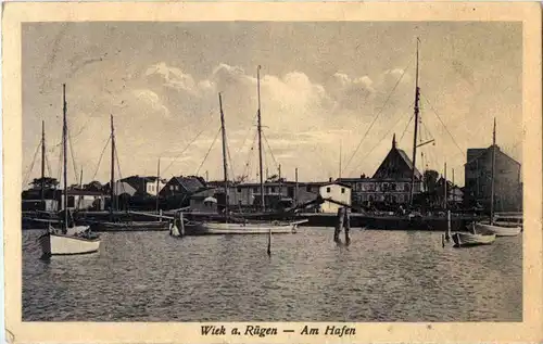 Wiek auf Rügen - Am Hafen -43640