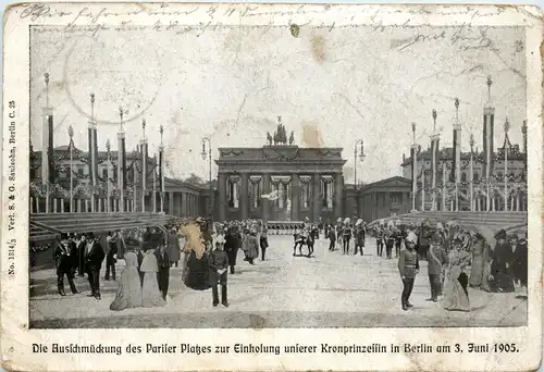 Berlin - Einholung der Kronprinzessin -421414