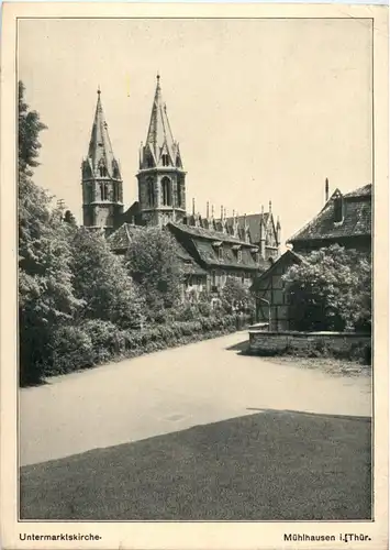 Mühlhausen in Thüringen - Untermarktskirche -42482