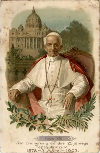 Leo XII - 25. jähriges Pabstjubiläum 1903 -43176
