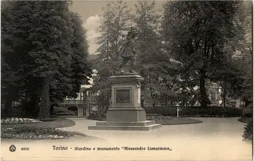 Torino - Giardino e monumenta Alessandro Camarmora -43170