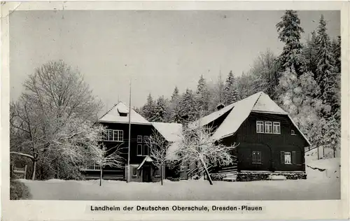 Plauen - Landheim der Deutschen Oberschule Dresden -43746