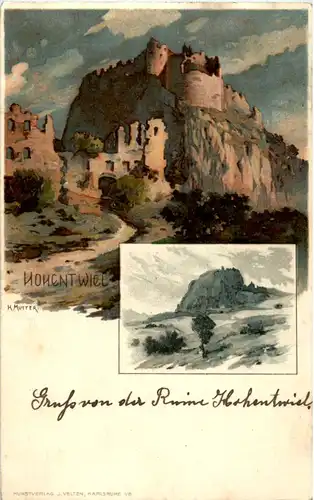Hohentwiel - Künstler K. Mutter -43628