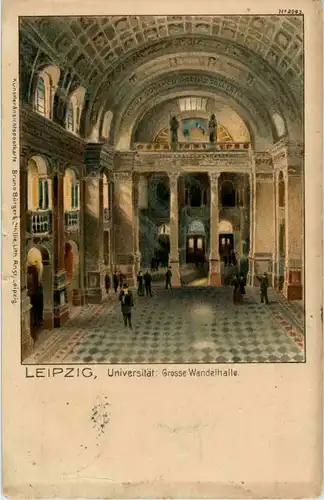 Leipzig - Universität - Grosse Wandelhalle -43656