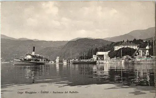 Luino - Partenza del Battello -43142