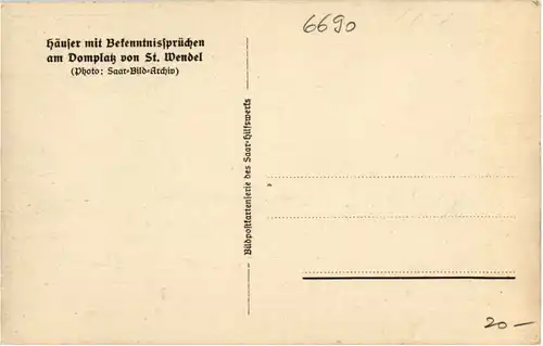 St. Wendel - Domplatz -43768