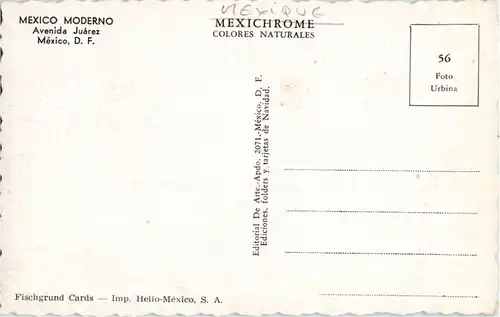 Mexico - Avenida Juarez -42534