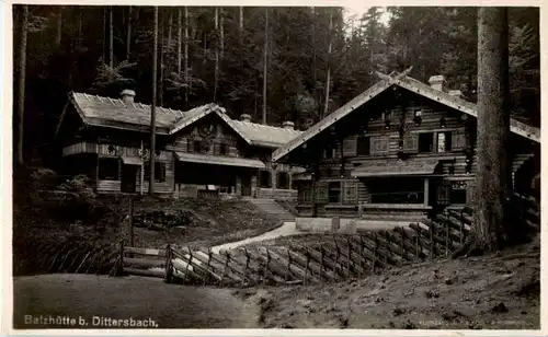 Balzhütte bei Dittersbach -43856