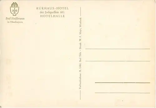 Bad Heilbrunn - Kurhaus Hotel -43478