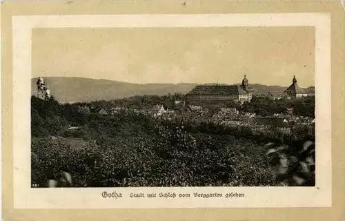 Gotha vom Berggarten gesehen -43896