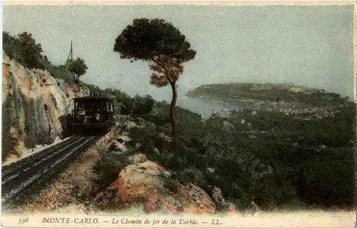 Monte-Carlo - Le Chemin de fer de la Turbie -42754