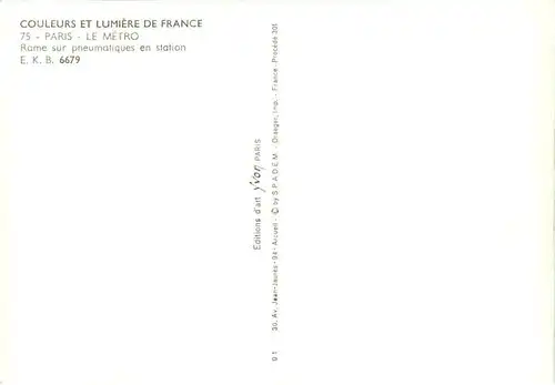 Paris - Le Metro -43284