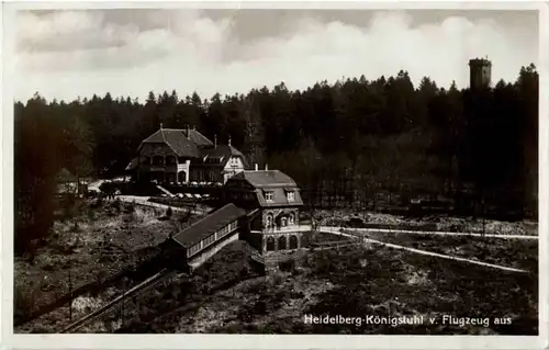 Heidelberg- Königstuhl vom Flugzeug aus -44116