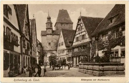 Rothenburg ob der Tauber - Rödergasse -44326