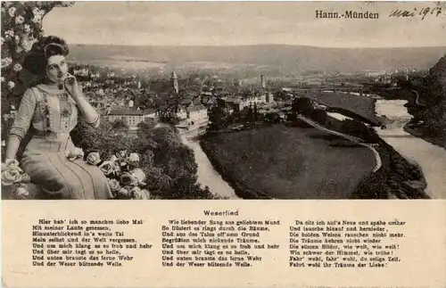 Hann.-Münden - Weserlied -43970