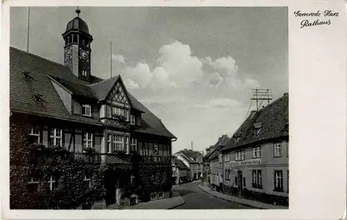 Gernrode - Rathaus -43802