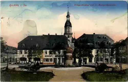 Rochlitz in Sachsen - Kriegerdenkmal -43704