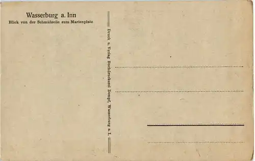 Wasserburg am Inn - Blick zum Marienplatz -44022