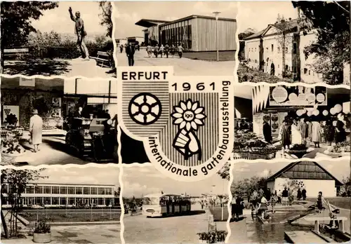 Erfurt Gartenbauausstellung 1961 -44488