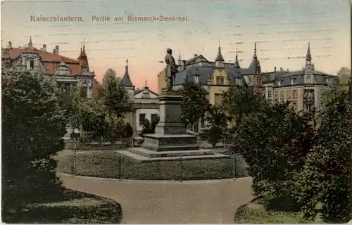 Kaiserslautern - Partie am Bismarck Denkmal -44230