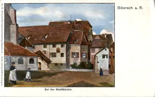 Biberach - Bei der Stadtkirche -44122