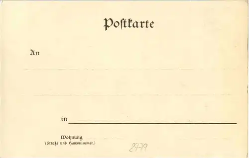 Goslar - Marktplatz - Künstler H. Harder -43884