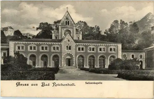 Gruss aus Bad Reichenhall - Salinenkapelle -45420