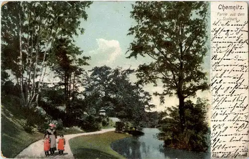 Chemnitz - Partie aus dem Stadtpark -45248