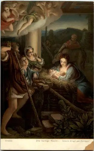 Die Heilige Nacht - Künstler Antonio Allegri Dresden -45268