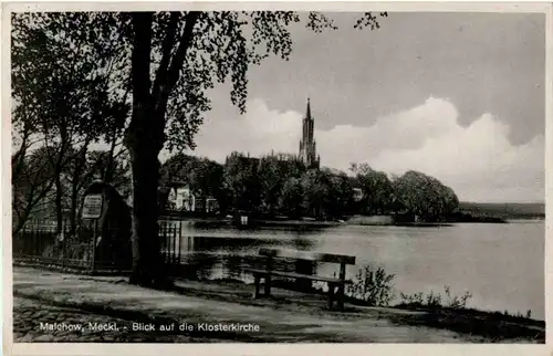 Malchow - Blick auf die Klosterkirche -44764