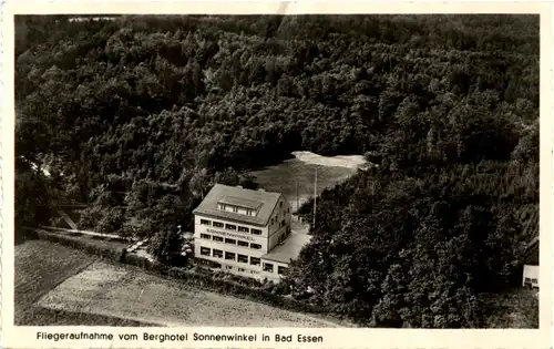 Bad Essen - Berghotel Sonnenwinkel Fliegeraufnahme -45022