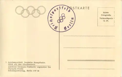 Berlin - Reichssportfeld - Olympische Spiele -46320