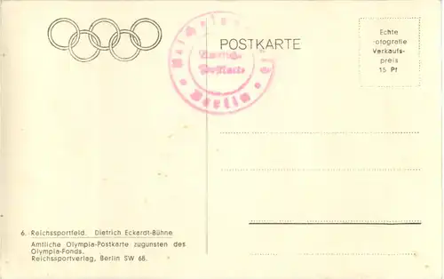 Berlin - Reichssportfeld - Olympische Spiele -46340