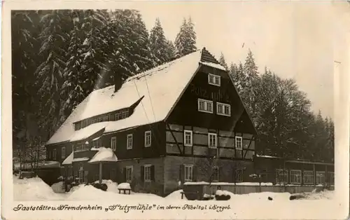 Gaststätte Putzmühle im Pöbeltal - Schmiedeberg -44794