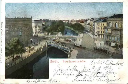 Berlin - Potsdamerbrücke -46086