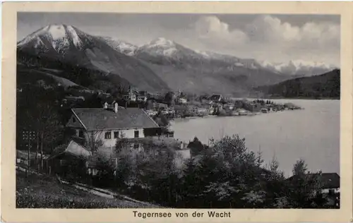 Tegernsee von der Wacht -45996