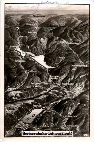 Dreiseenbahn - Schwarzwald - Titisee Schluchsee -45518