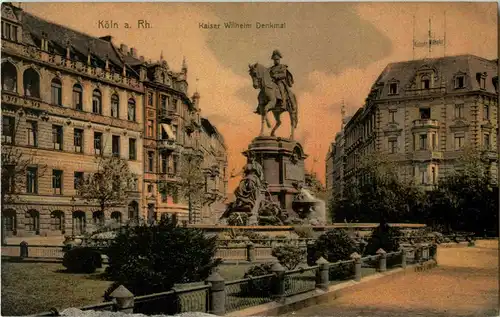 Köln - Kaiser Wilhelm Denkmal -45462